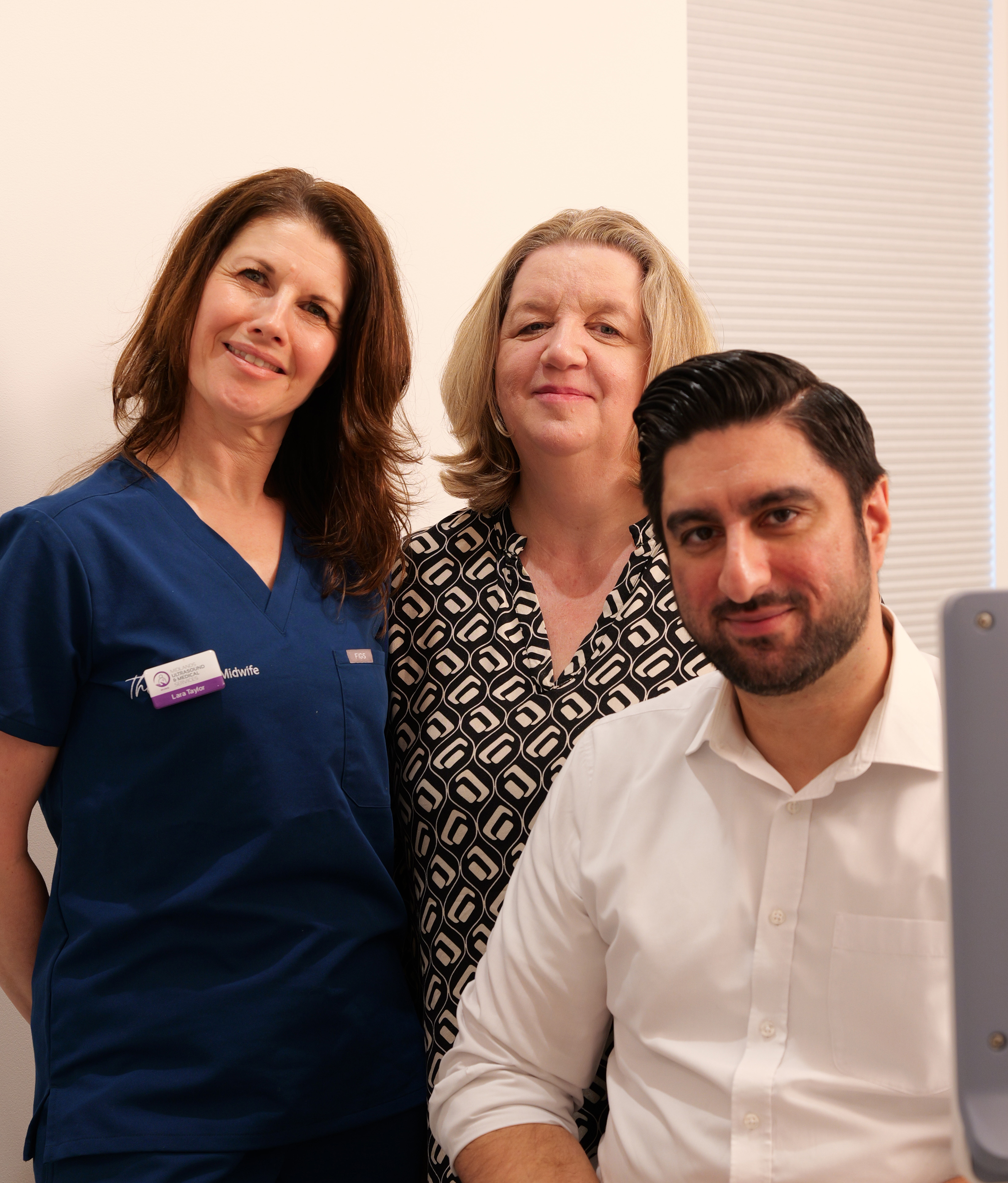Private Antenatal Care with Obstetric Consultant Mr Anoop Rehal and Midwife Lara Taylor at MUMS Solihull