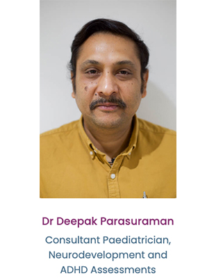 Dr Deepak Parasuraman – Private Consultant Paediatrician