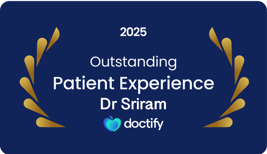 Outstanding Patient Experience for Dr Sriram