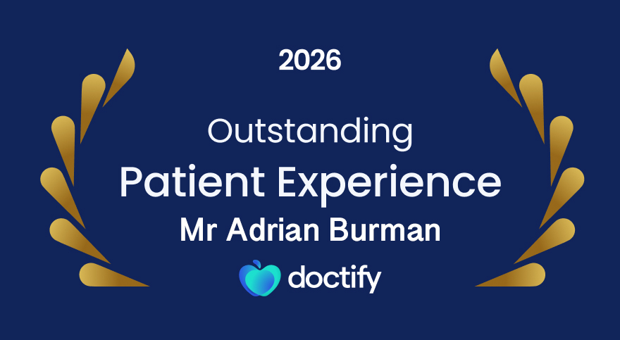 Outstanding Patient Experience 2026 - Mr Adrian Burman